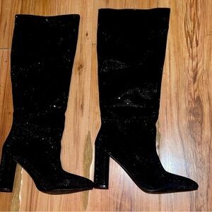 Black Knee-High Women's Boots